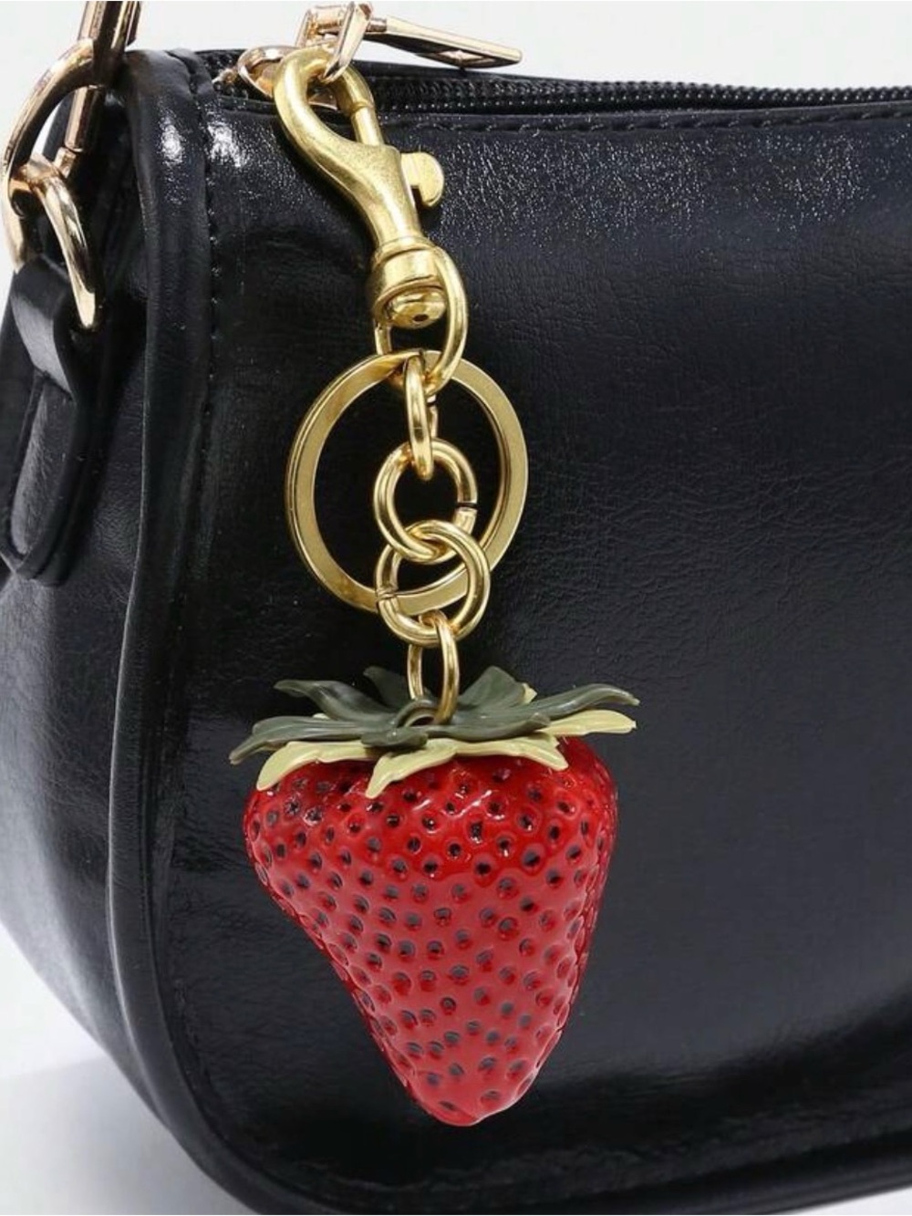 Red Strawberry Charm
